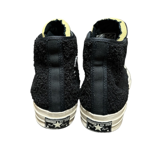 Converse Chuck 70 Varsity Hi Sherpa High-Top Sneakers,Black,Size M8.5,W10.5 - Picture 6 of 9